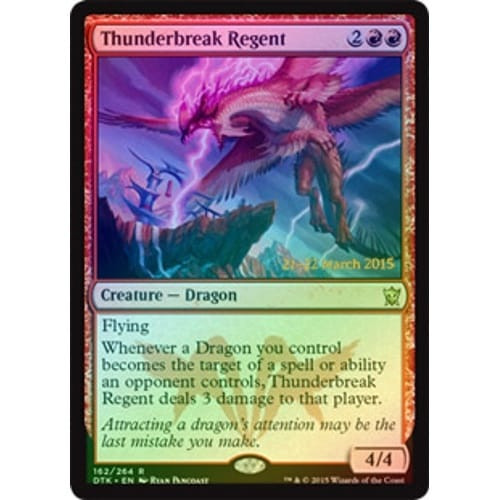 Thunderbreak Regent (Dragons of Tarkir Prerelease foil)