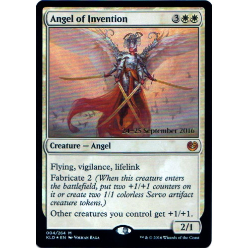 Angel of Invention (Kaladesh Prerelease foil)