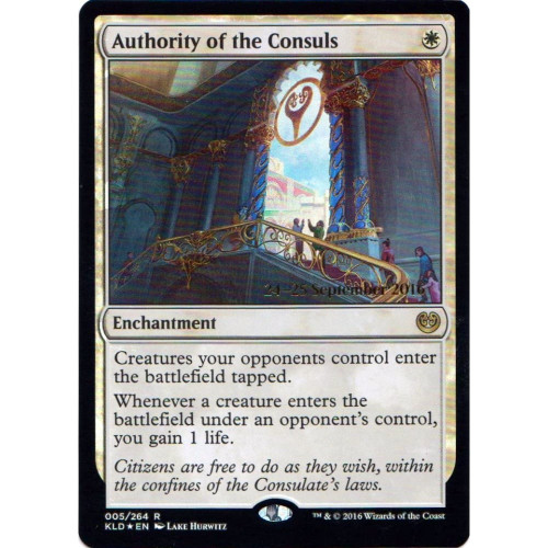 Authority of the Consuls (Kaladesh Prerelease foil)