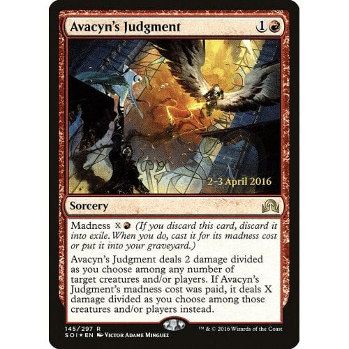 Avacyn's Judgment (Shadows over Innistrad Prerelease foil) | Promotional Cards