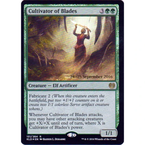 Cultivator of Blades (Kaladesh Prerelease foil)