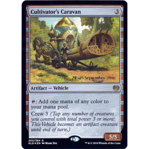 Cultivator's Caravan (Kaladesh Prerelease foil)