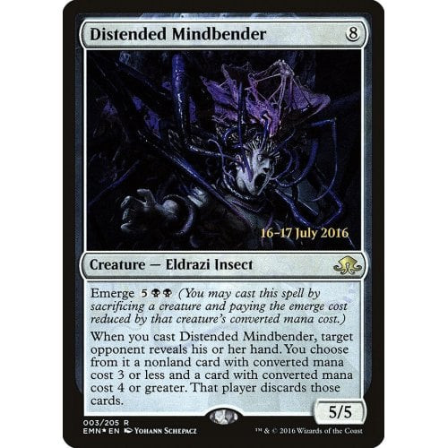 Distended Mindbender (Eldritch Moon Prerelease foil)