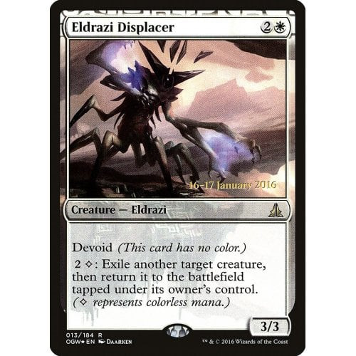 Eldrazi Displacer (Oath of the Gatewatch Prerelease foil) | Promotional Cards