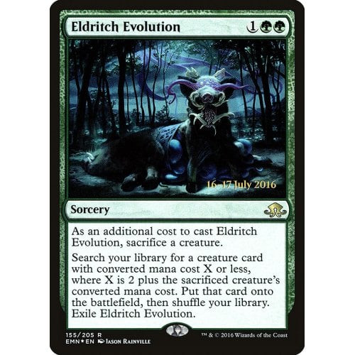 Eldritch Evolution (Eldritch Moon Prerelease foil)