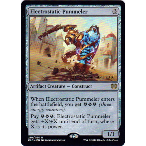 Electrostatic Pummeler (Kaladesh Prerelease foil)