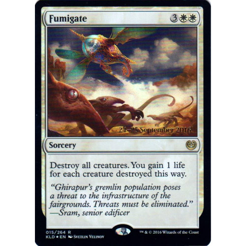 Fumigate (Kaladesh Prerelease foil) | Promotional Cards