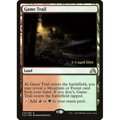 Game Trail (Shadows over Innistrad Prerelease foil)