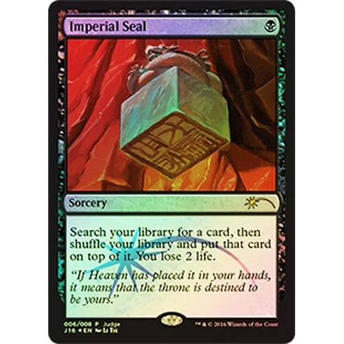 Imperial Seal (Judge Foil) | Promotional Cards