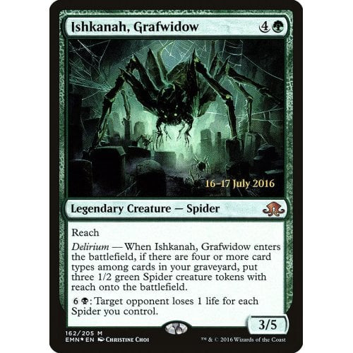 Ishkanah, Grafwidow (Eldritch Moon Prerelease foil)