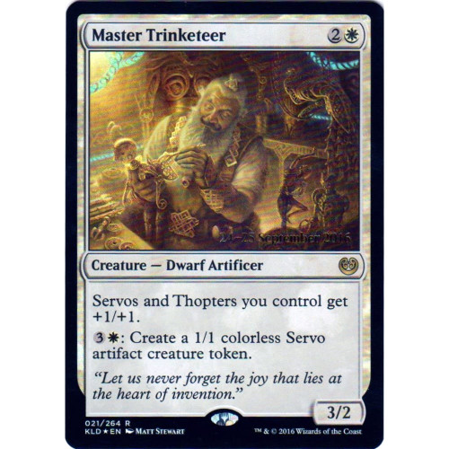 Master Trinketeer (Kaladesh Prerelease foil) | Promotional Cards