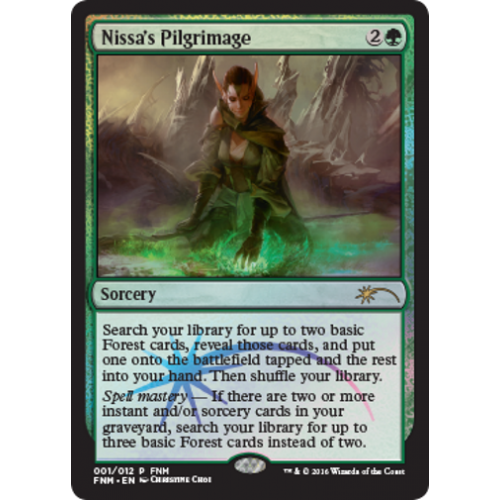 Nissa's Pilgrimage (FNM foil)
