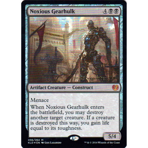 Noxious Gearhulk (Kaladesh Prerelease foil)