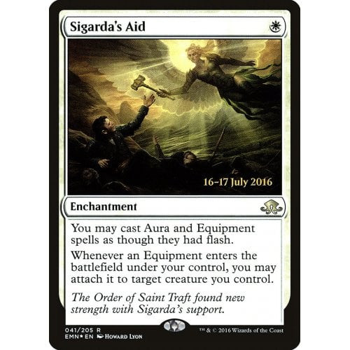 Sigarda's Aid (Eldritch Moon Prerelease foil)