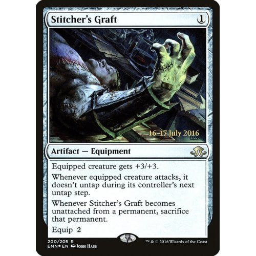 Stitcher's Graft (Eldritch Moon Prerelease foil) | Promotional Cards