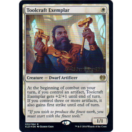 Toolcraft Exemplar (Kaladesh Prerelease foil)