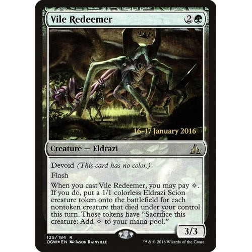 Vile Redeemer (Oath of the Gatewatch Prerelease foil)