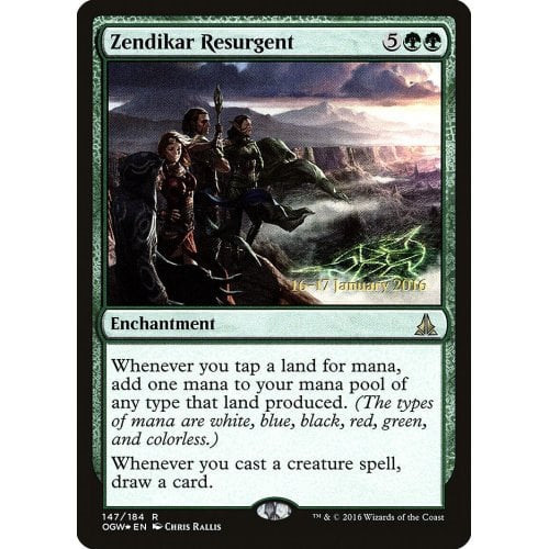 Zendikar Resurgent (Oath of the Gatewatch Prerelease foil)