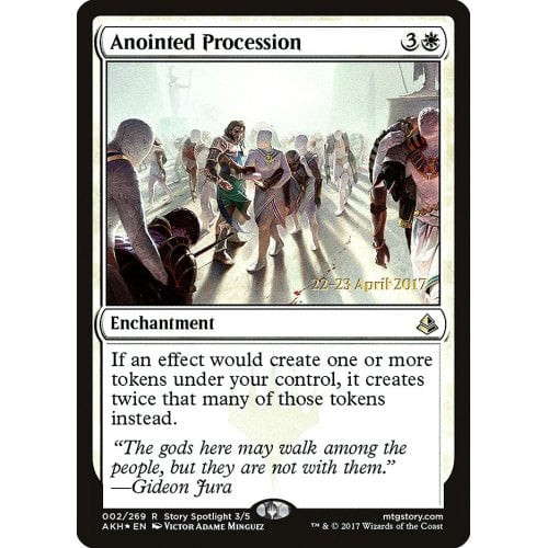 Anointed Procession (Amonkhet Prerelease foil)