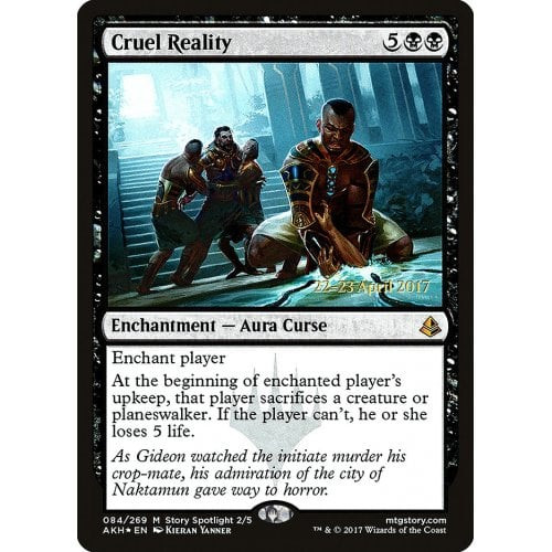 Cruel Reality (Amonkhet Prerelease foil) | Promotional Cards