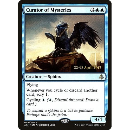 Curator of Mysteries (Amonkhet Prerelease foil)
