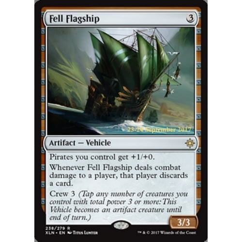 Fell Flagship (Ixalan Prerelease foil)