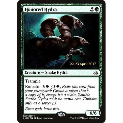Honored Hydra (Amonkhet Prerelease foil)