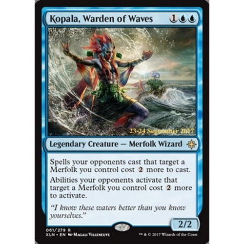 Kopala, Warden of Waves (Ixalan Prerelease foil) | Promotional Cards