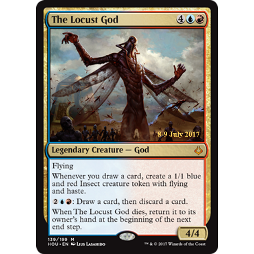 The Locust God (Hour of Devastation Prerelease Foil)