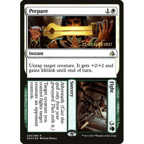 Prepare // Fight (Amonkhet Prerelease foil) | Promotional Cards