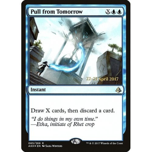 Pull from Tomorrow (Amonkhet Prerelease foil) | Promotional Cards