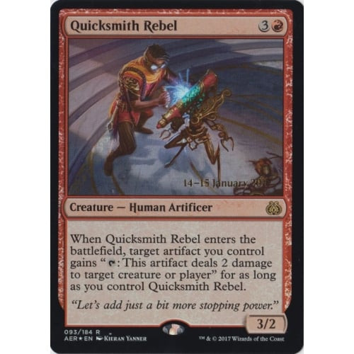Quicksmith Rebel (Aether Revolt Prerelease foil)