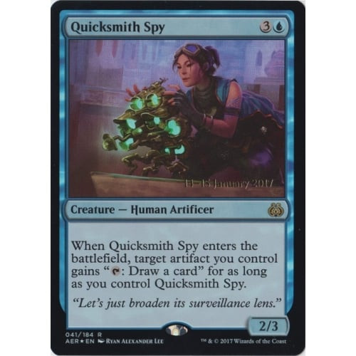 Quicksmith Spy (Aether Revolt Prerelease foil)