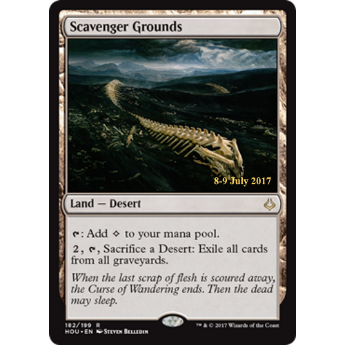 Scavenger Grounds (Hour of Devastation Prerelease Foil) | Promotional Cards