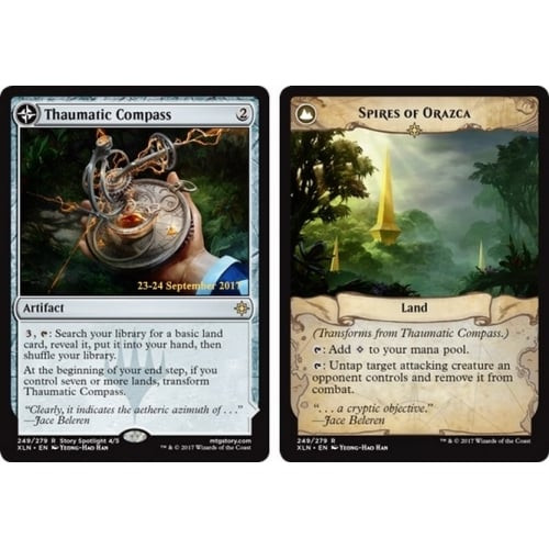 Thaumatic Compass (Spires of Orazca) (Ixalan Prerelease foil) | Promotional Cards