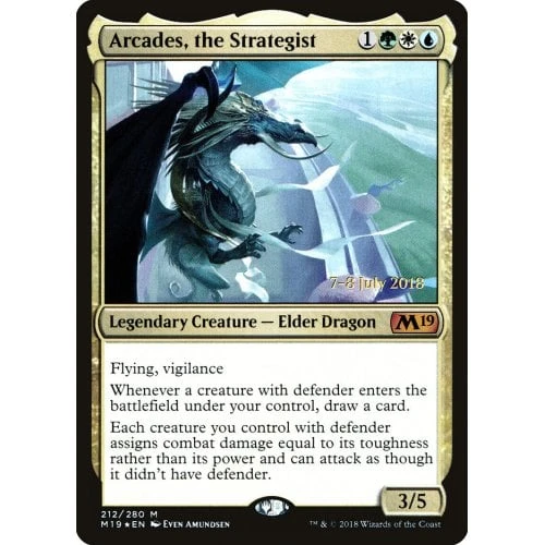 Arcades, the Strategist (Core 2019 Prerelease foil)