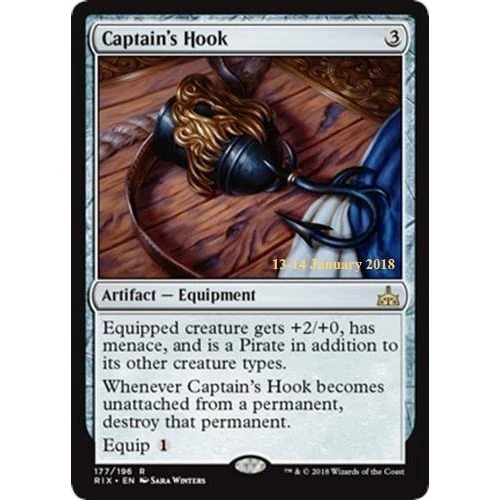 Captain's Hook (Rivals of Ixalan Prerelease Foil)