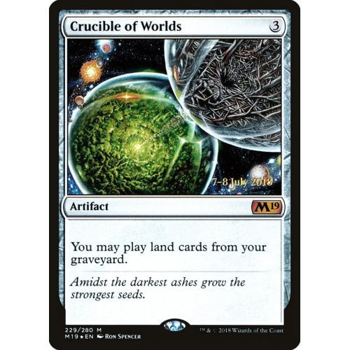 Crucible of Worlds (Core 2019 Prerelease foil) | Promotional Cards