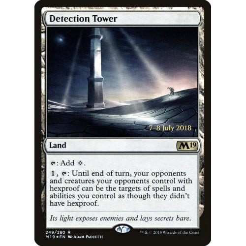 Detection Tower (Core 2019 Prerelease foil)