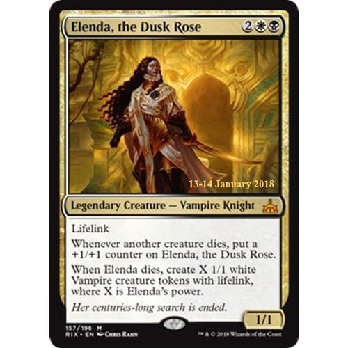 Elenda, the Dusk Rose (Rivals of Ixalan Prerelease Foil)