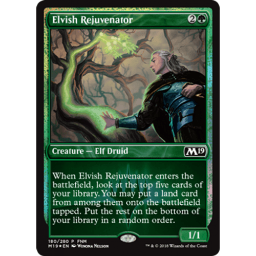 Elvish Rejuvenator (FNM foil) | Promotional Cards