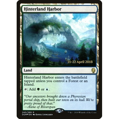 Hinterland Harbor (Dominaria Prerelease foil)