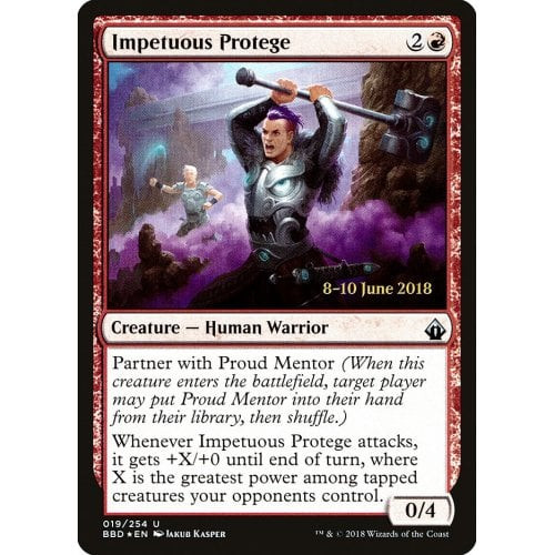 Impetuous Protege (Battlebond Launch foil)