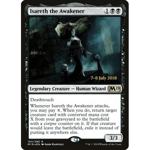 Isareth the Awakener (Core 2019 Prerelease foil) | Promotional Cards