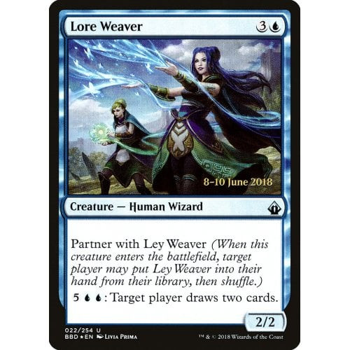Lore Weaver (Battlebond Launch foil)