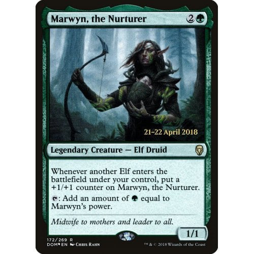 Marwyn, the Nurturer (Dominaria Prerelease foil)