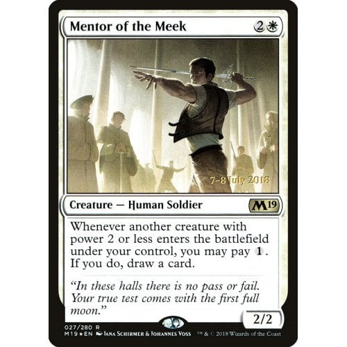 Mentor of the Meek (Core 2019 Prerelease foil)