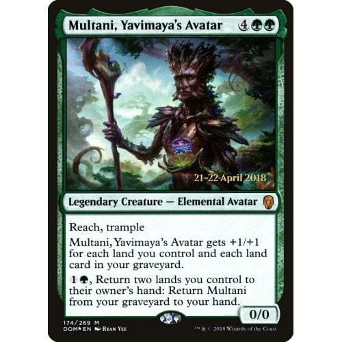 Multani, Yavimaya's Avatar (Dominaria Prerelease foil)