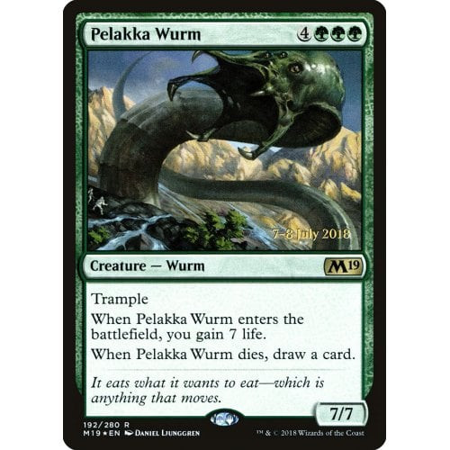 Pelakka Wurm (Core 2019 Prerelease foil)