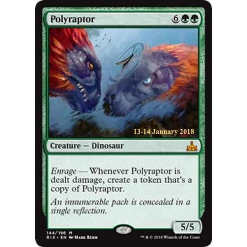 Polyraptor (Rivals of Ixalan Prerelease Foil)